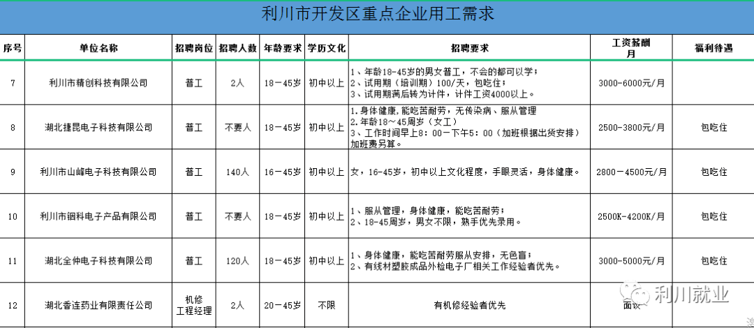 利川招聘网最新招聘,利川招聘网最新招聘动态及其影响